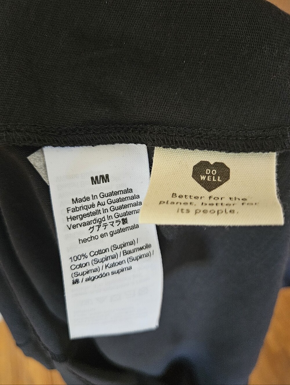 NWT Madewell Black Peplum Short Sleeve Top Size M - Picture 7 of 7